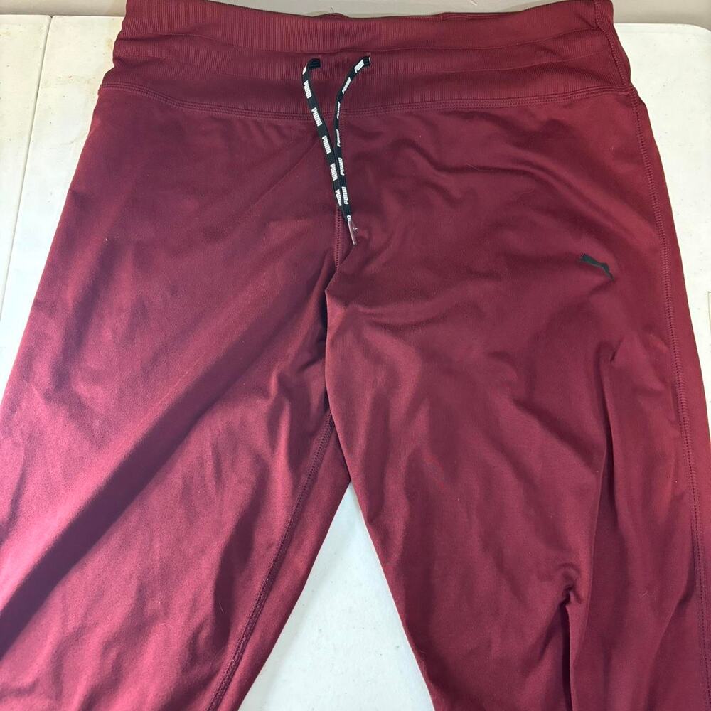Burgundy Puma Leggings With Drawstring (XL)
